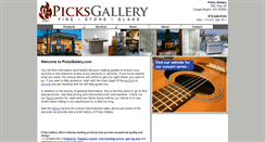 Desktop Screenshot of picksgallery.com